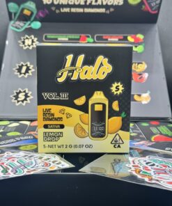 HALO V3 2G DISPOSABLE,halo vapor,HALO 2G DISPOSABLE,halo disposable,halo live resin diamonds