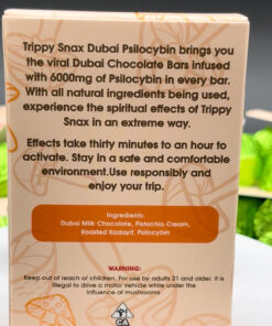 TRIPPY SNAX DUBAI,TRIPPY SNAX DUBAI PSILOCYBIN,TRIPPY SNAX DUBAI 6G PSILOCYBIN,TRIPPYVERSE,TRIPPYVERSE PSILOCYBIN CHOCOLATE BAR
