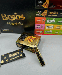 BESOS 2G DISPOSABLE ACAPULCO GOLD,besos dispo,besos disposable 2g,besos 2g,besos liquid diamonds,be$os disposable