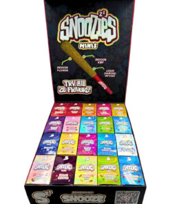 SNOOZIES MINIS PREROLLS,SNOOZIES MINIS JOINTS,SNOOZIES MINIS,SNOOZIES POWERED BY SNOOZE,SNOOZE THC,SNOOZIES MINIS LIQUID DIAMOND INFUSED PREROLLS