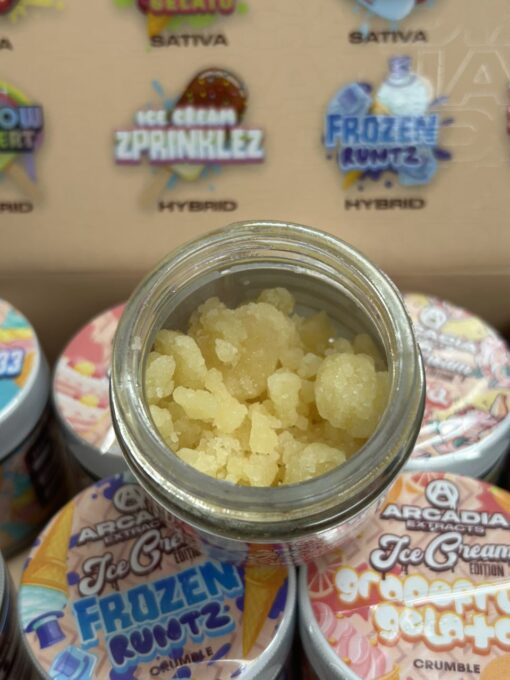 ARCADIA extracts ice cream edition, Arcadia extracts , Arcadia wax, arcadia extracts batter, arcadia extracts crumble, Arcadia brand