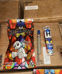 HOLY WATER INFUSED PRE ROLLS, holy smokes infused pre roll, Holy Water Holy Smokes, Holy Smokes prerolls, holy water pre rolls, holy smokes obama runtz pre rolls
