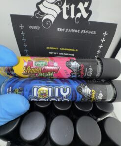 OFF Crafted Stix Prerolls,OFF PREROLLS, CRAFTED STIX PREROLLS, CRAFT ROLL 1.5 GRAMS GLASS TIP, OFF CRAFTED STIX LEMON CHERRY ACAI, OFF CRAFTED STIX JOLLY GELATO
