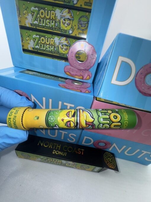North Coast Donut Zour Zlush,North Coast Donuts joint,North Coast rosin Donuts,North Coast hash rosin Donuts joint, north coast donuts prerolls, north coast donuts hash rosin joint