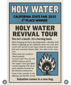 Holy Water Live Resin Disposable,holy water extracts,holy water vape,holy water vape cartridge,holy water disposable vape,holy water vape Agua Fresca
