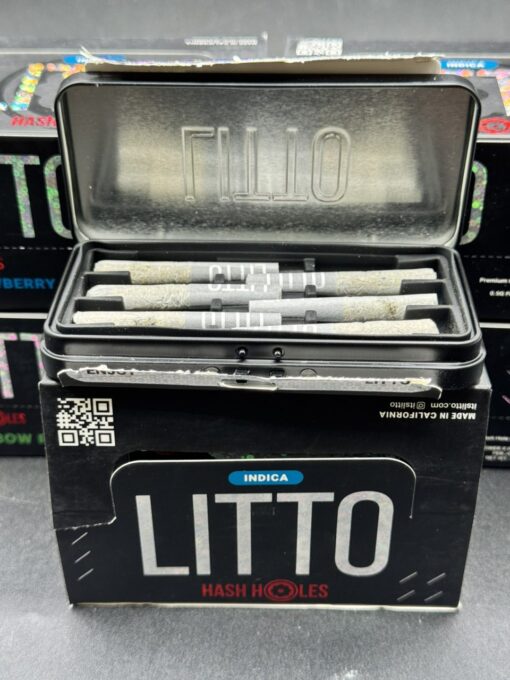 LITTO HASH HOLES, LITTO, LITTO pre rolled joints, LITTO diamond encrusted pre rolls, LITTO thca pre rolls