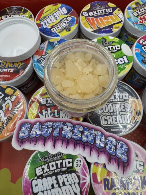 ARCADIA EXTRACTS EXOTIC CANDY, arcadia extracts exotic candy edition, arcadia exotic candy edition, arcadia extracts wax, arcadia extracts crumble