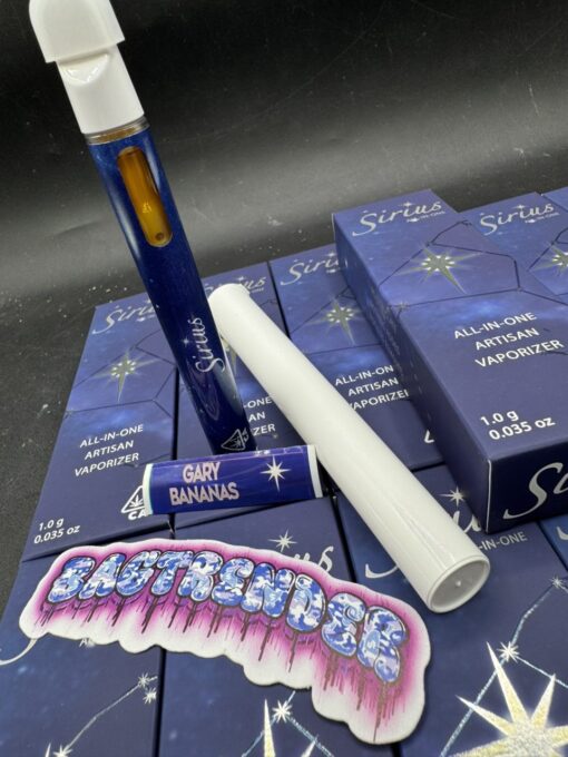 sirius live resin vape, sirius live resin, sirius live resi vape pen, sirius 1g disposable, Sirius All in one Vape
