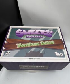 SWEETZ EXOTICS TRAP HOUSE EDITION, SWEETZ EXOTICS PREMIUM CANNABIS FLOWER, SWEETZ EXOTICS, sweetz exotics weed, sweetz exotics strains