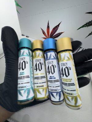 STIIIZY 40s 1G Preroll, stiiizy delivery​, stiiizy fresno​, stiiizy davis​, stiiizy 1g pre roll, stiiizy 40's infused pre rolls