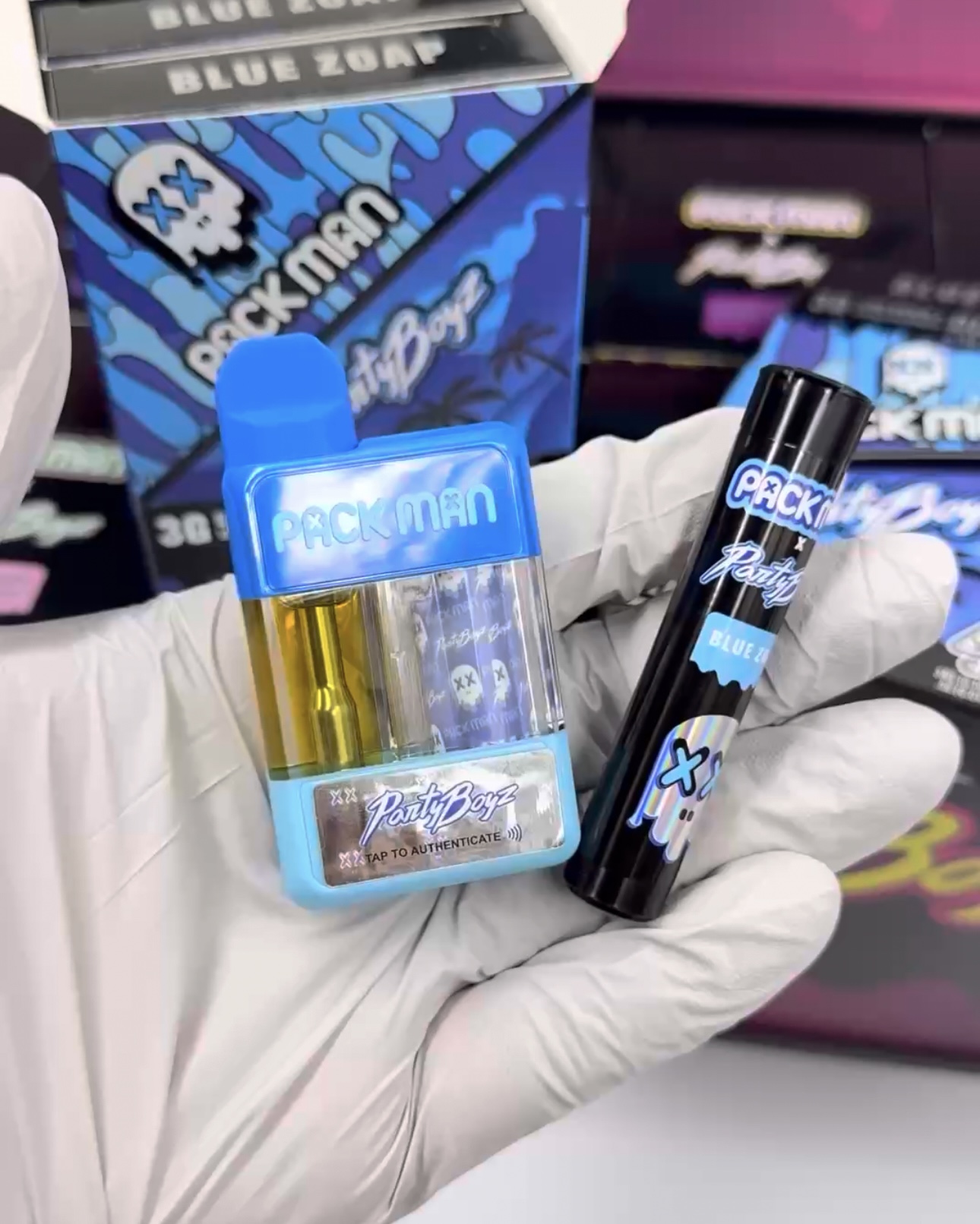 PackMan x PartyBoyz 3g, packman vape, packman disposable, pack man disposable, Packman 3g