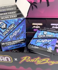 PackMan x PartyBoyz 3g, packman vape, packman disposable, pack man disposable, Packman 3g