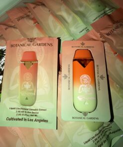 botanical gardens disposable, botanical gardens 2g, botanical gardens 2g disposable, botanical gardens liquid live diamond, botanical gardens vape