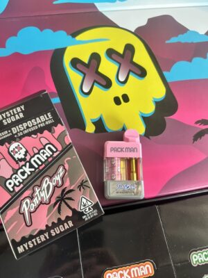 PACKMAN X PARTYBOYZ DISPOSABLE, packman vape, packman disposable, PACKMAN 3G, pack man disposable