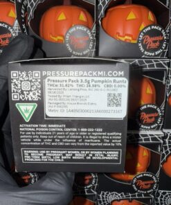 Pressure Packs Exotic Pumpkins, pressure pack 3.5g, pressure pack 3.5g exotic pumpkins, pressure pack, pressure pack weed,pressure strain, Pressure Packs Pumpkin runtz